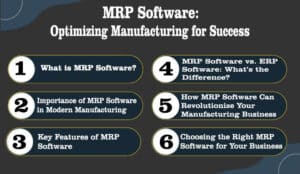 MRP Software